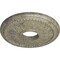 Ekena Millwork Tirana Medallion (Canopies up to 4 3/4"), 13 7/8"OD x 3 3/4"ID x 1 1/4"P, Castle Stone Crackle CM13TICSC - alternate 2